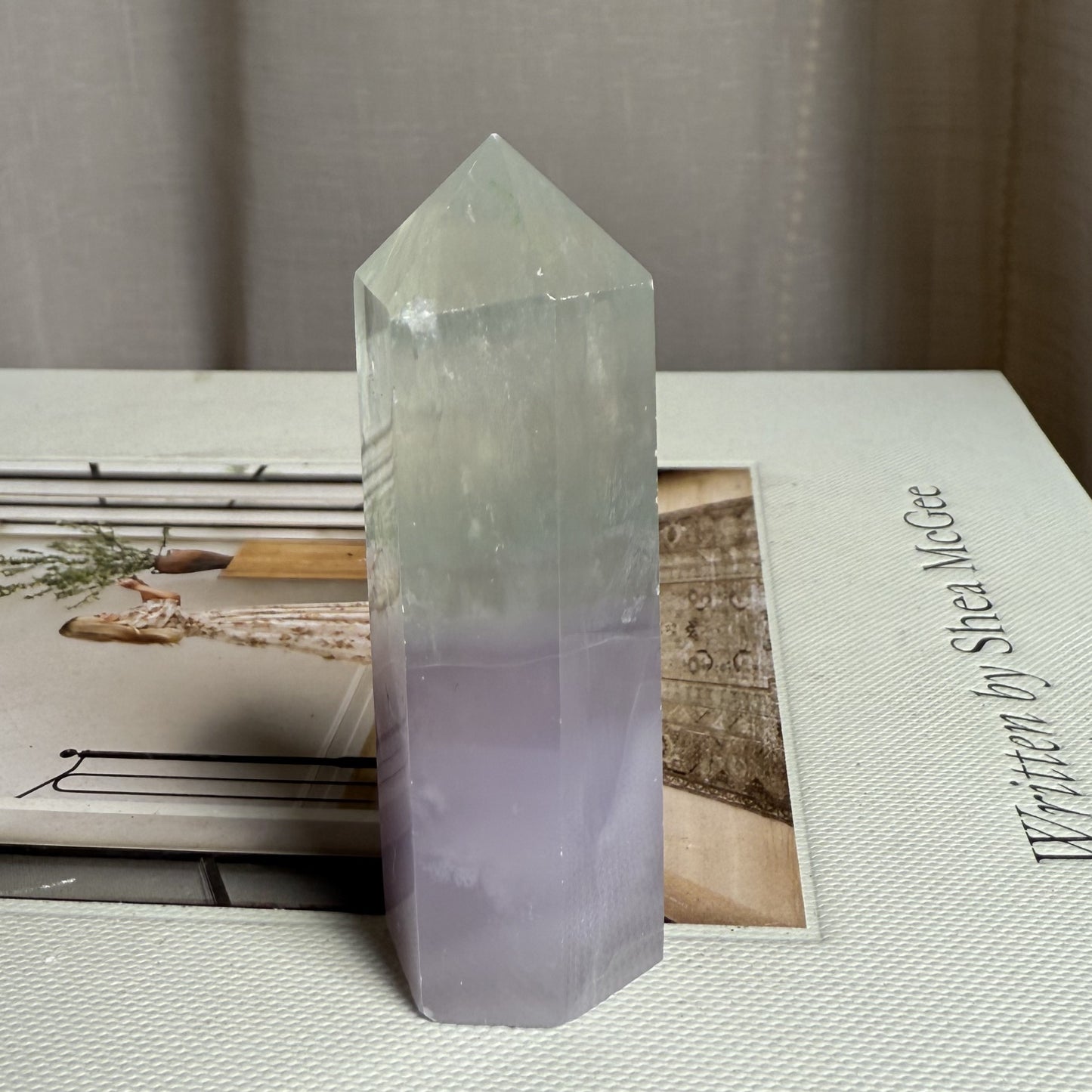 Lavender Fluorite Tower 1