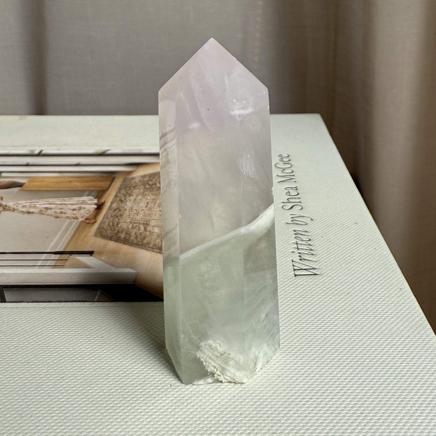 Lavender Fluorite Tower 2