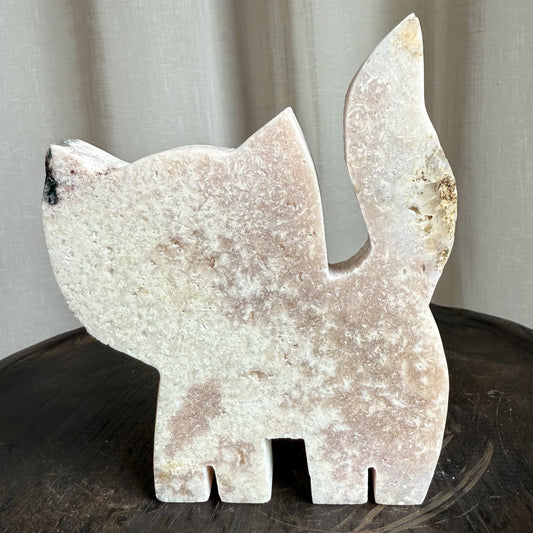 Pink Amethyst Cat 2