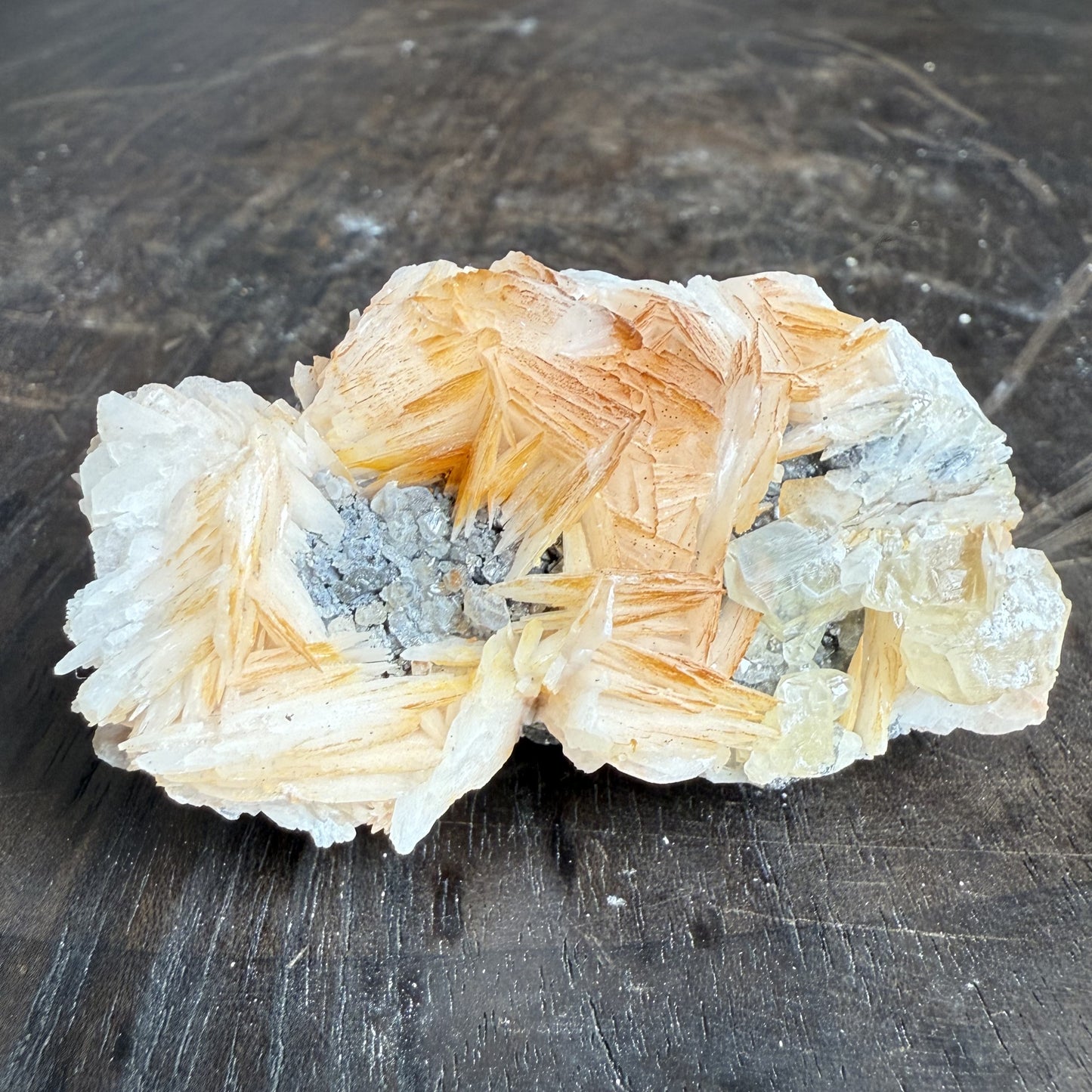 Cerussite Barite Cluster 4