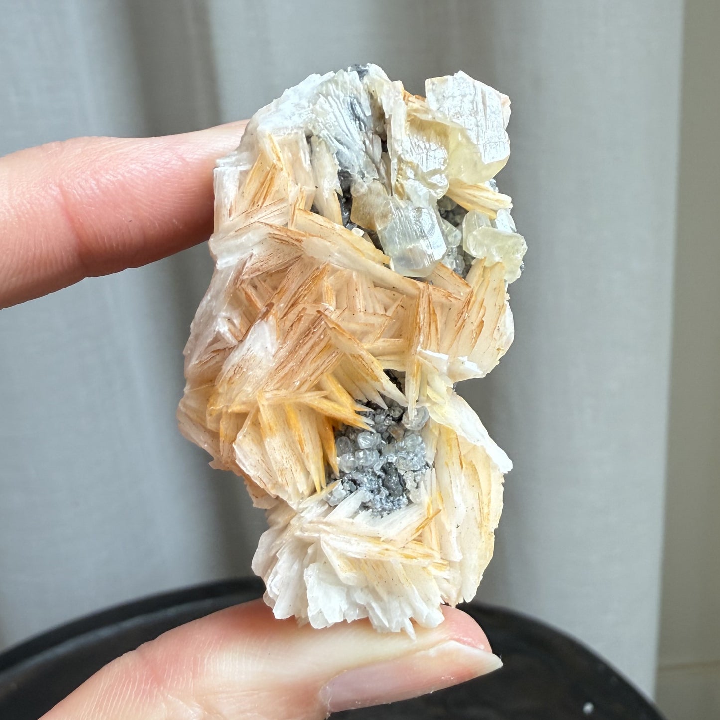 Cerussite Barite Cluster 4