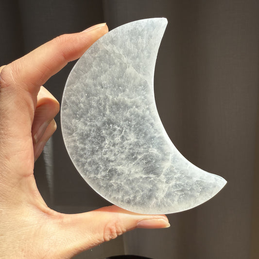 Selenite Moon 1