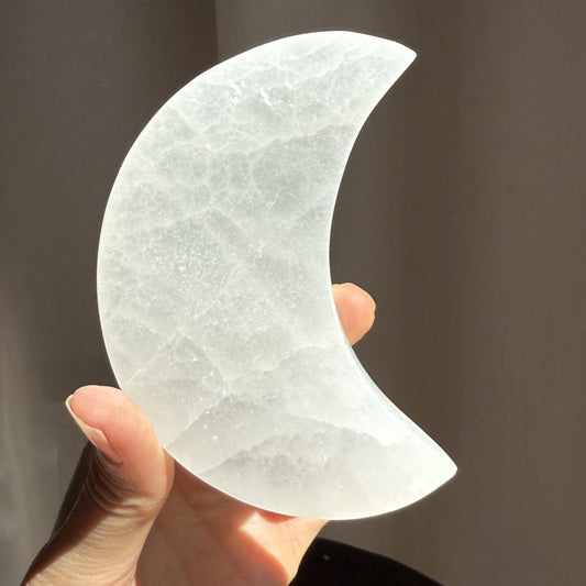 Selenite Moon 8