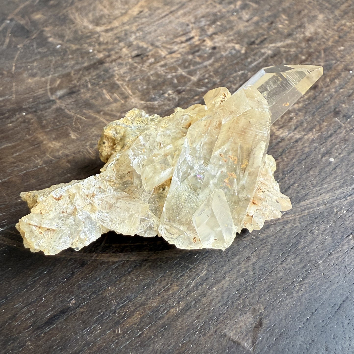 Himalayan Quartz with Golden Healer 040