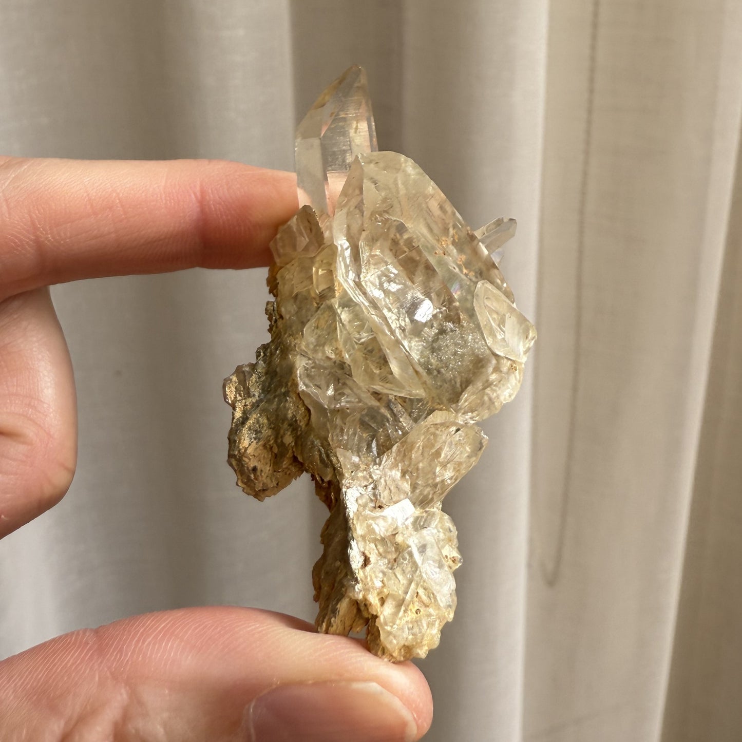 Himalayan Quartz with Golden Healer 040