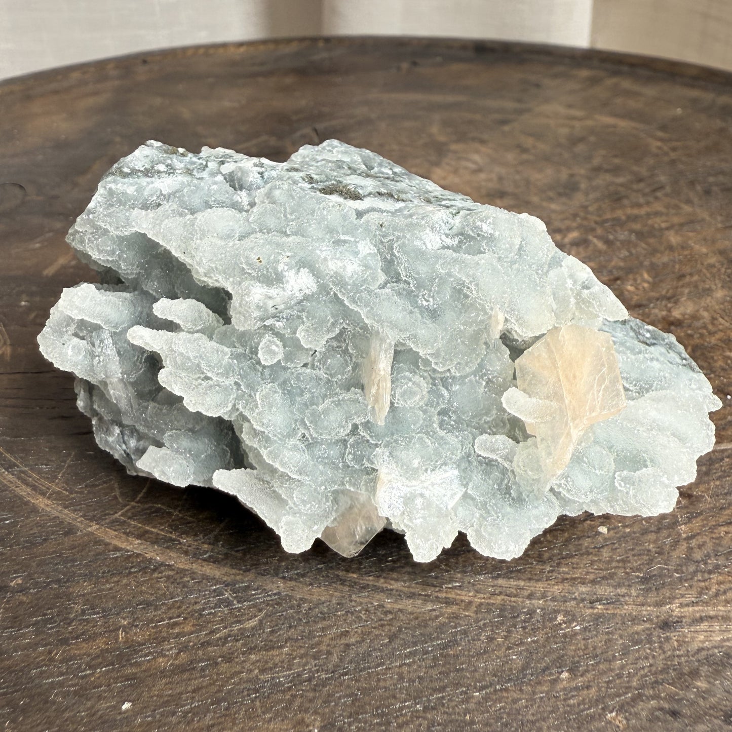 Chalcedony with Stilbite