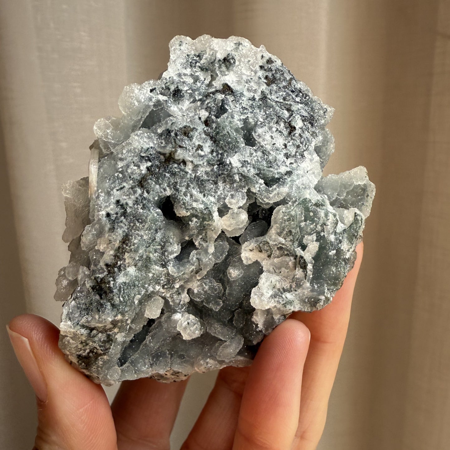 Chalcedony with Stilbite