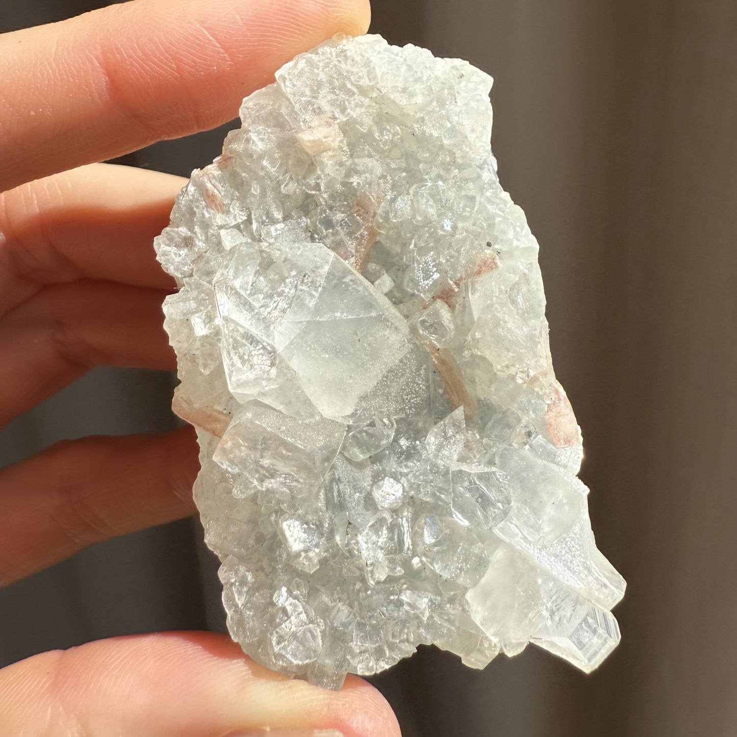 Apophyllite with Stilbite