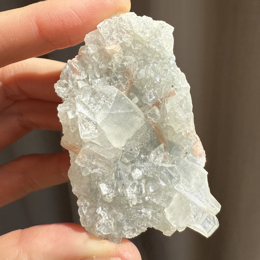 Apophyllite with Stilbite