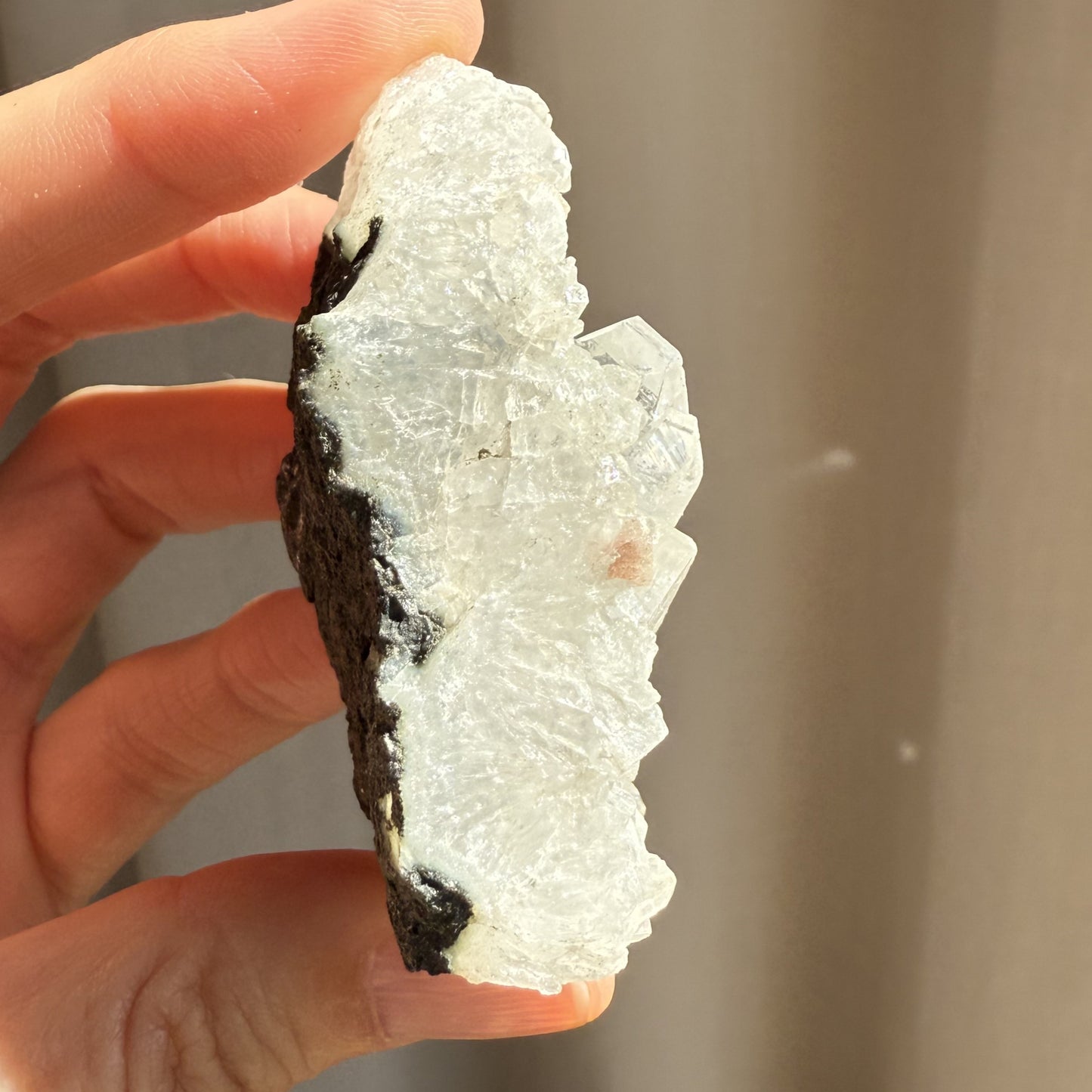 Apophyllite with Stilbite