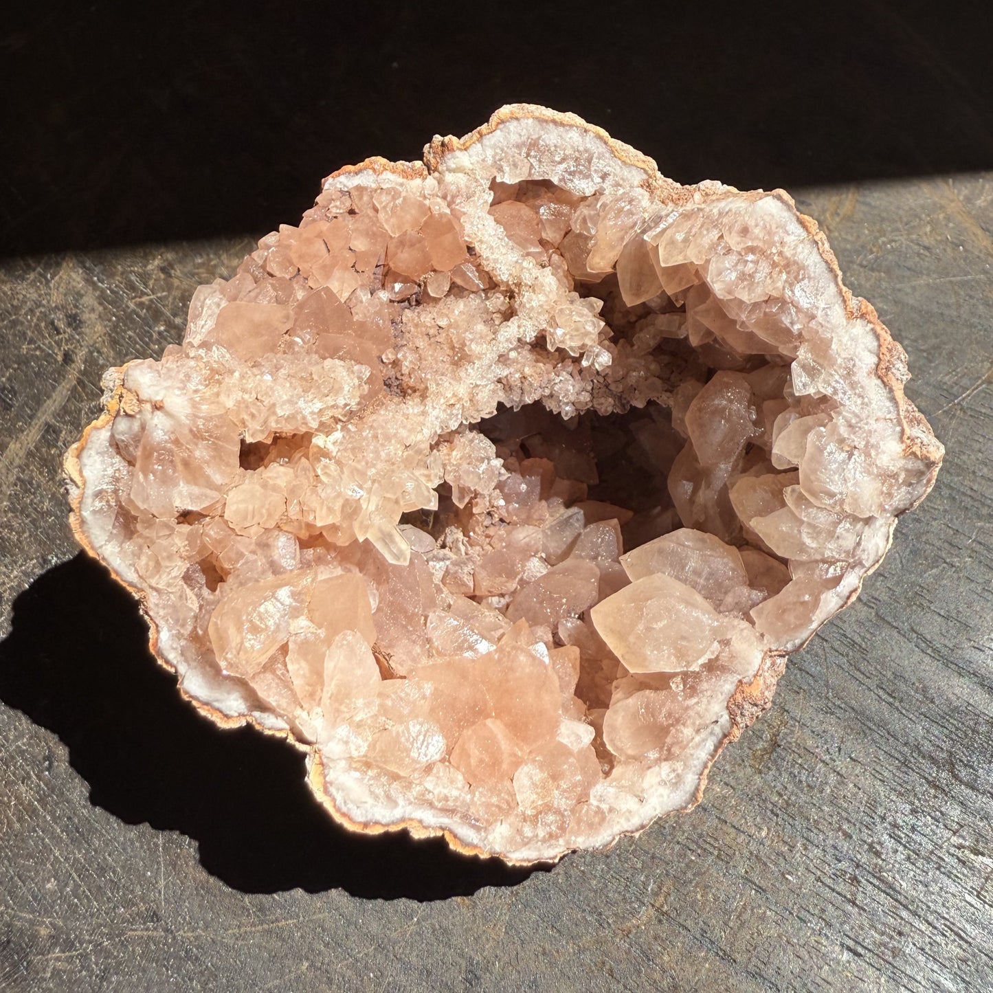 Pink Amethyst Geode 008