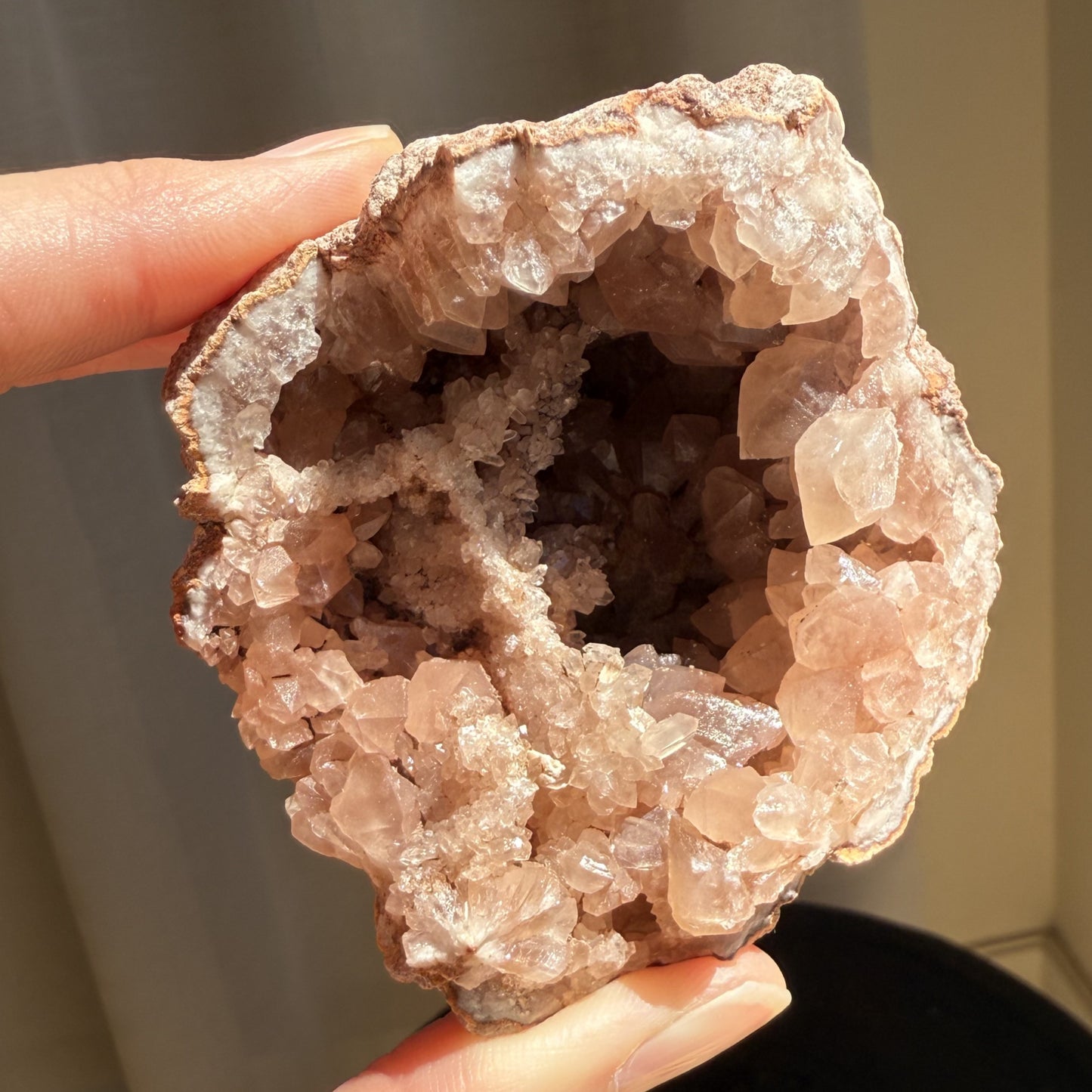 Pink Amethyst Geode 008