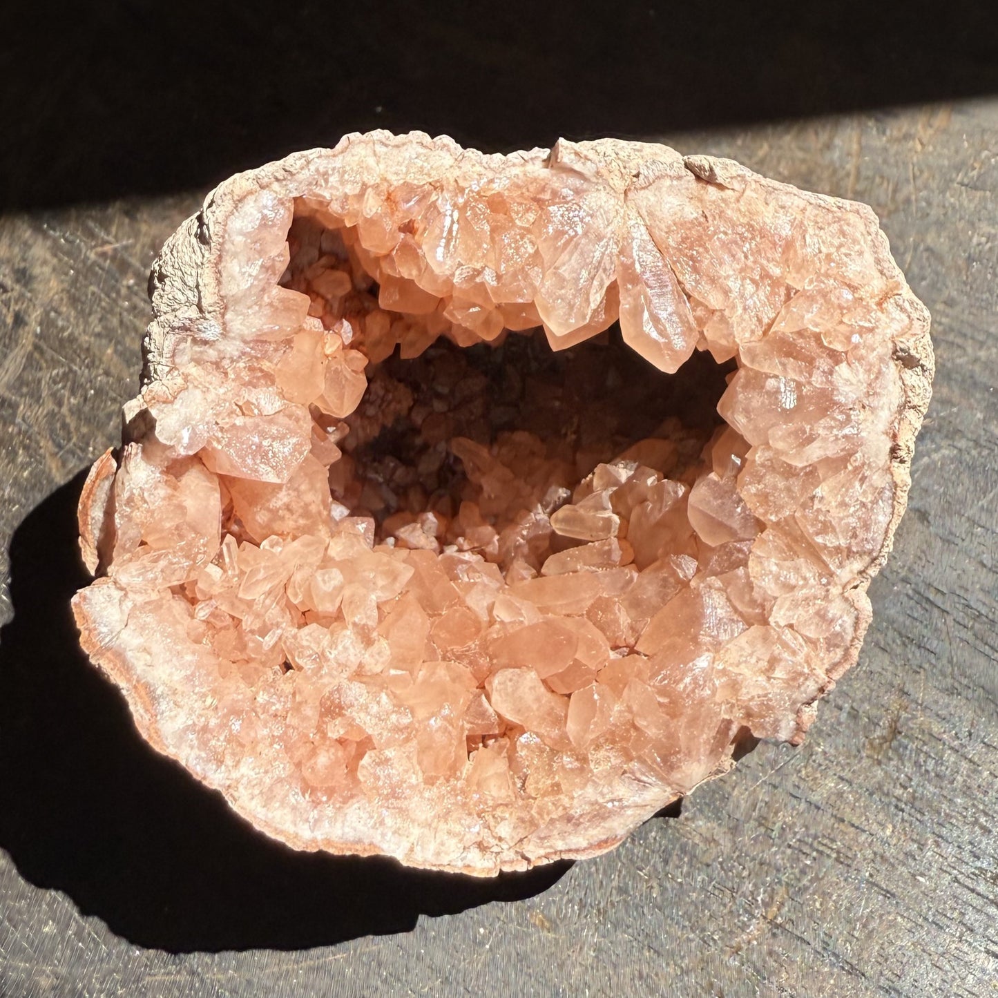 Pink Amethyst Geode 010