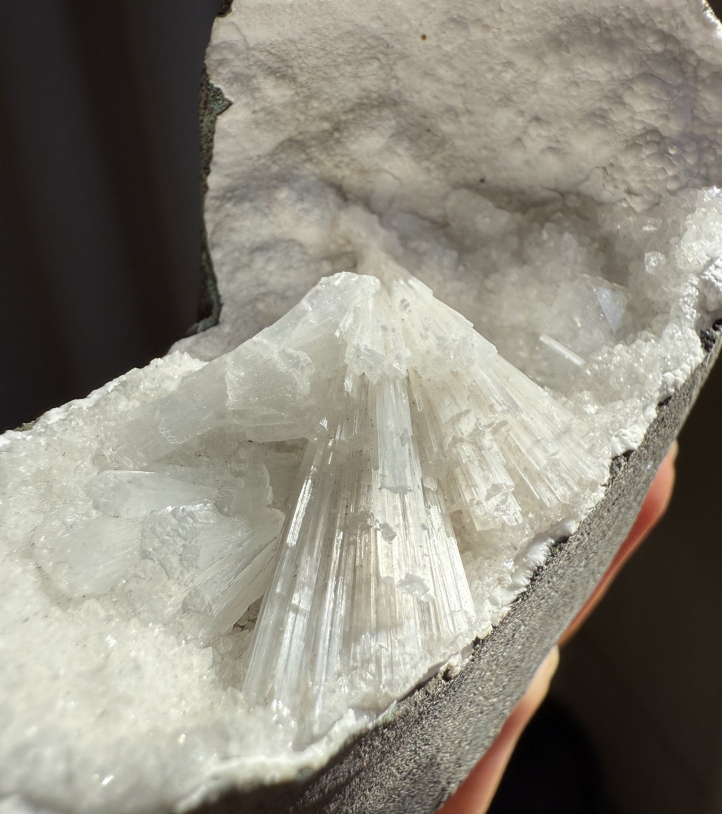 Scolecite Geode 4