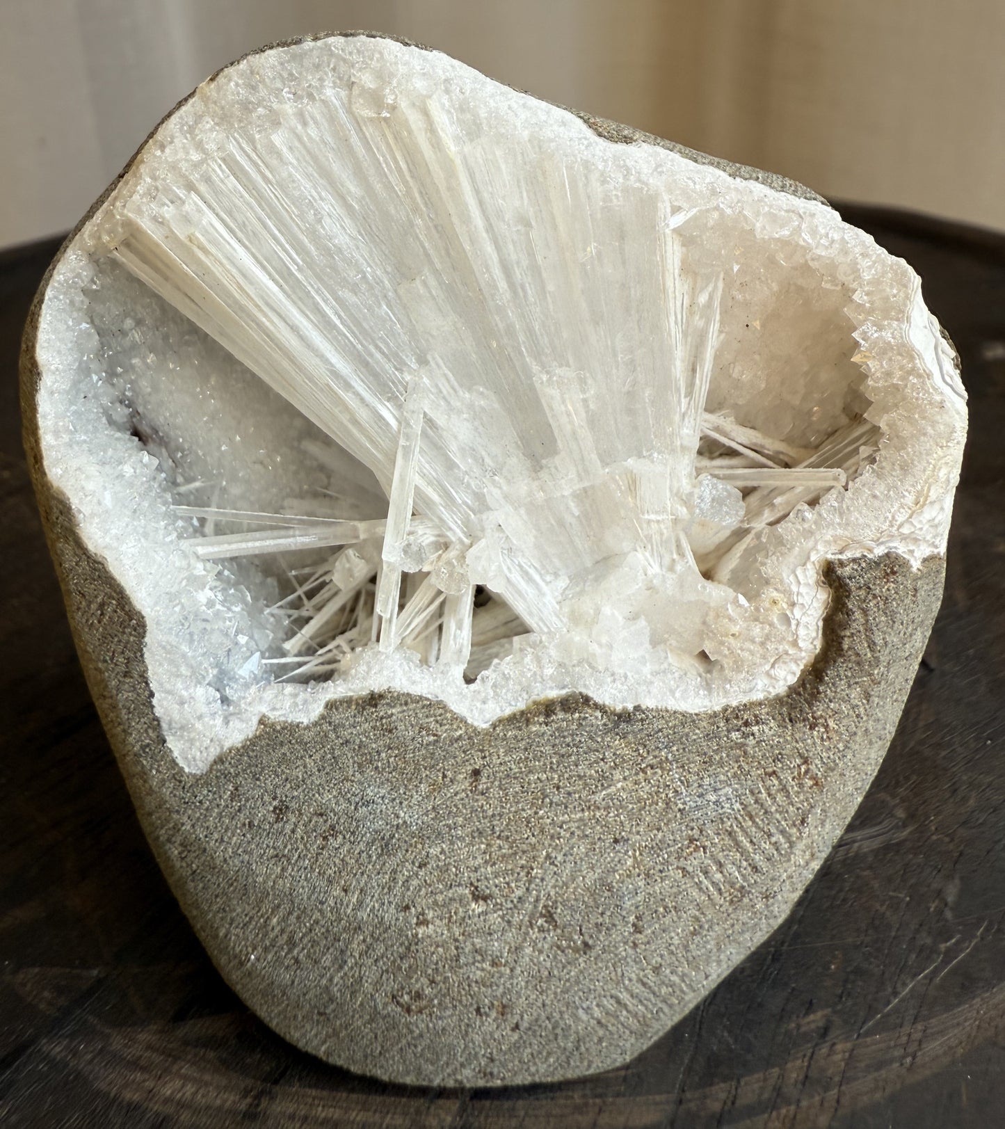 Scolecite Geode 6