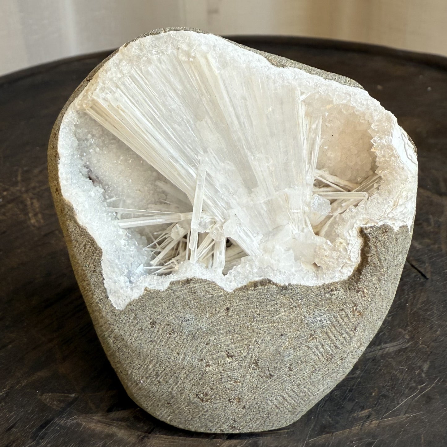 Scolecite Geode 6