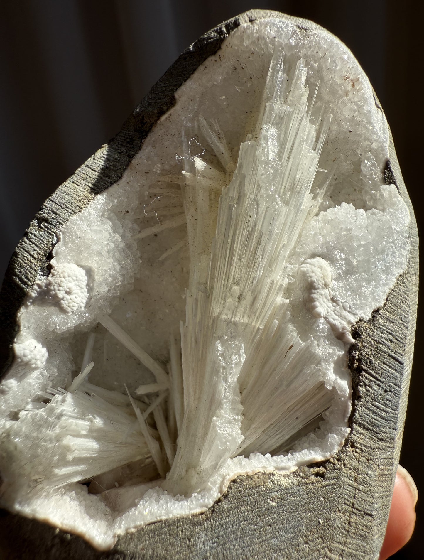 Scolecite Geode 7
