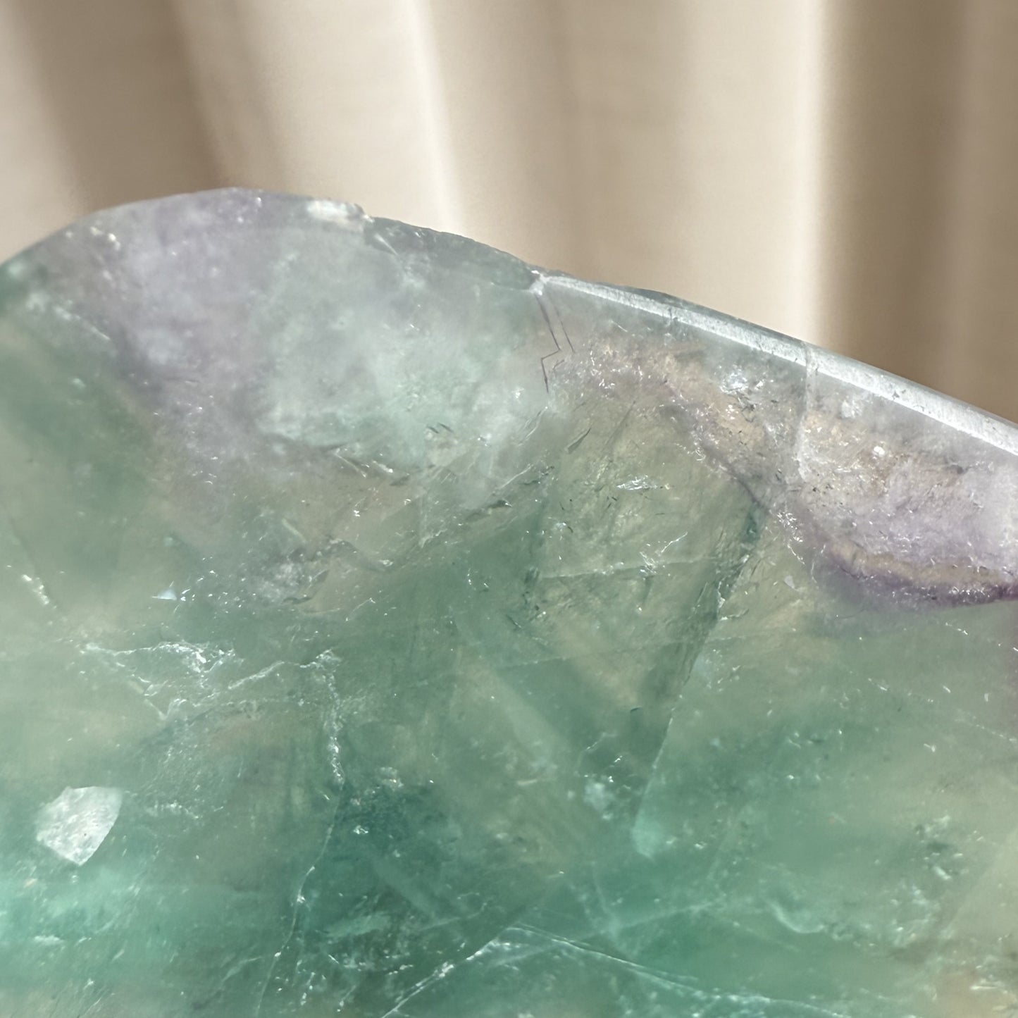 Rainbow Fluorite Bowl 1