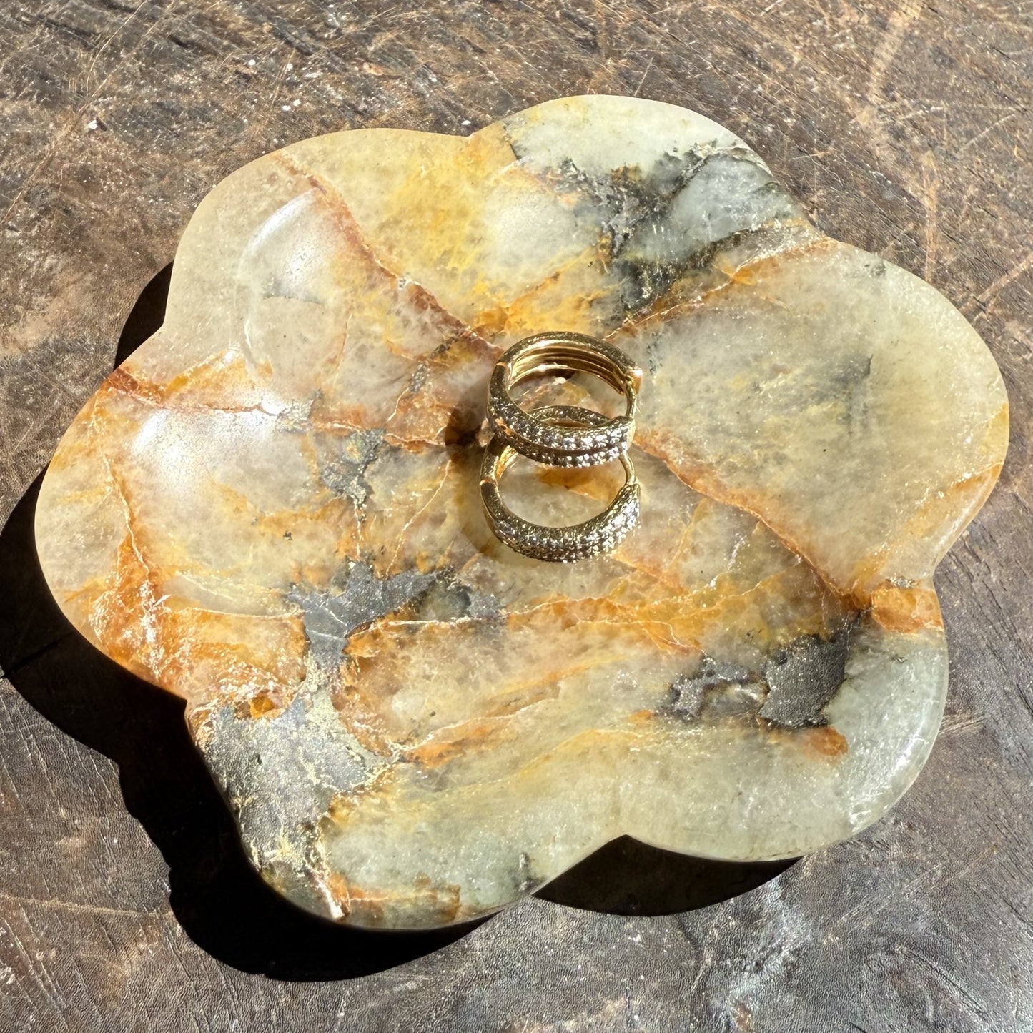 Golden Healer & Pyrite Trinket Bowl