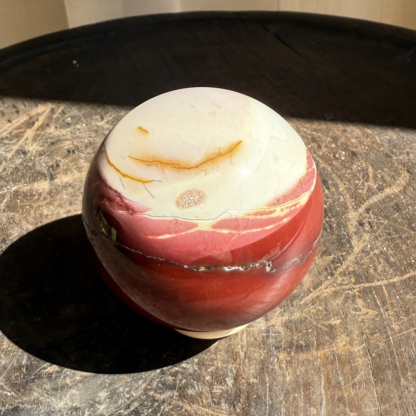 Mookaite Sphere 3