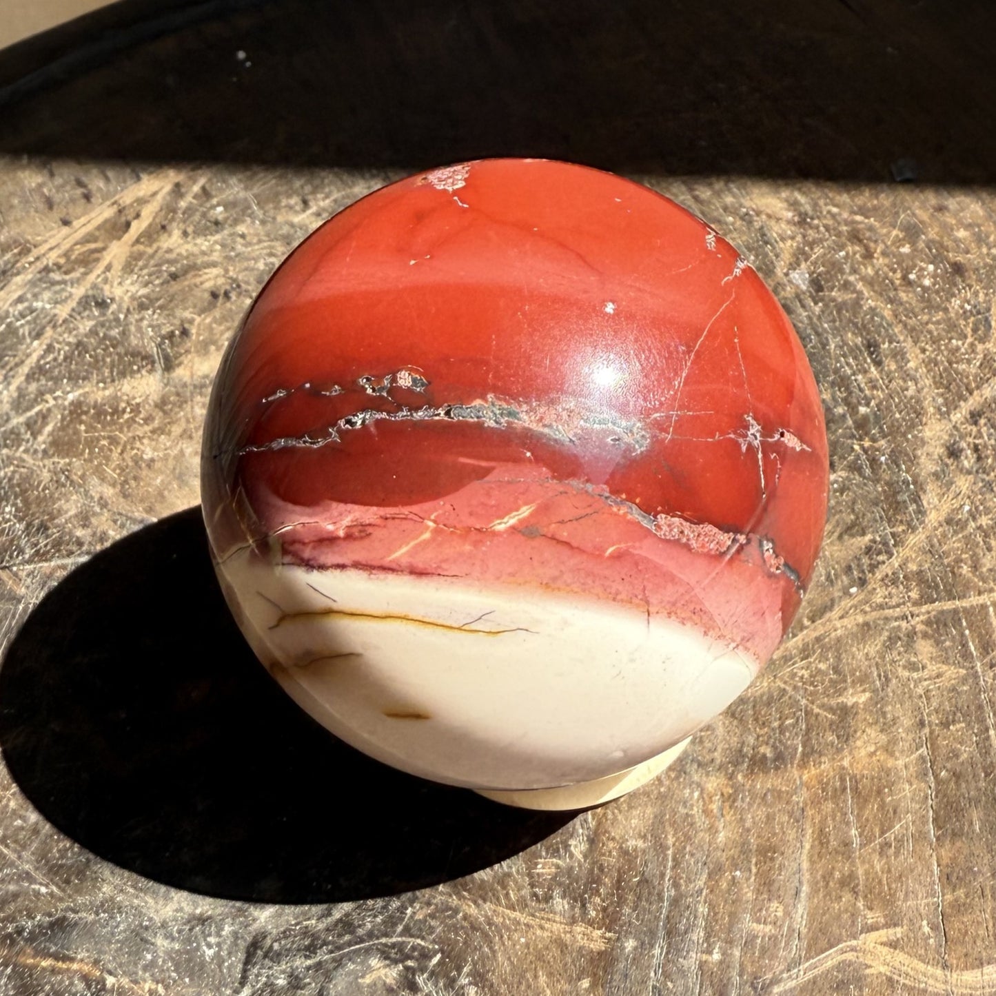 Mookaite Sphere 3