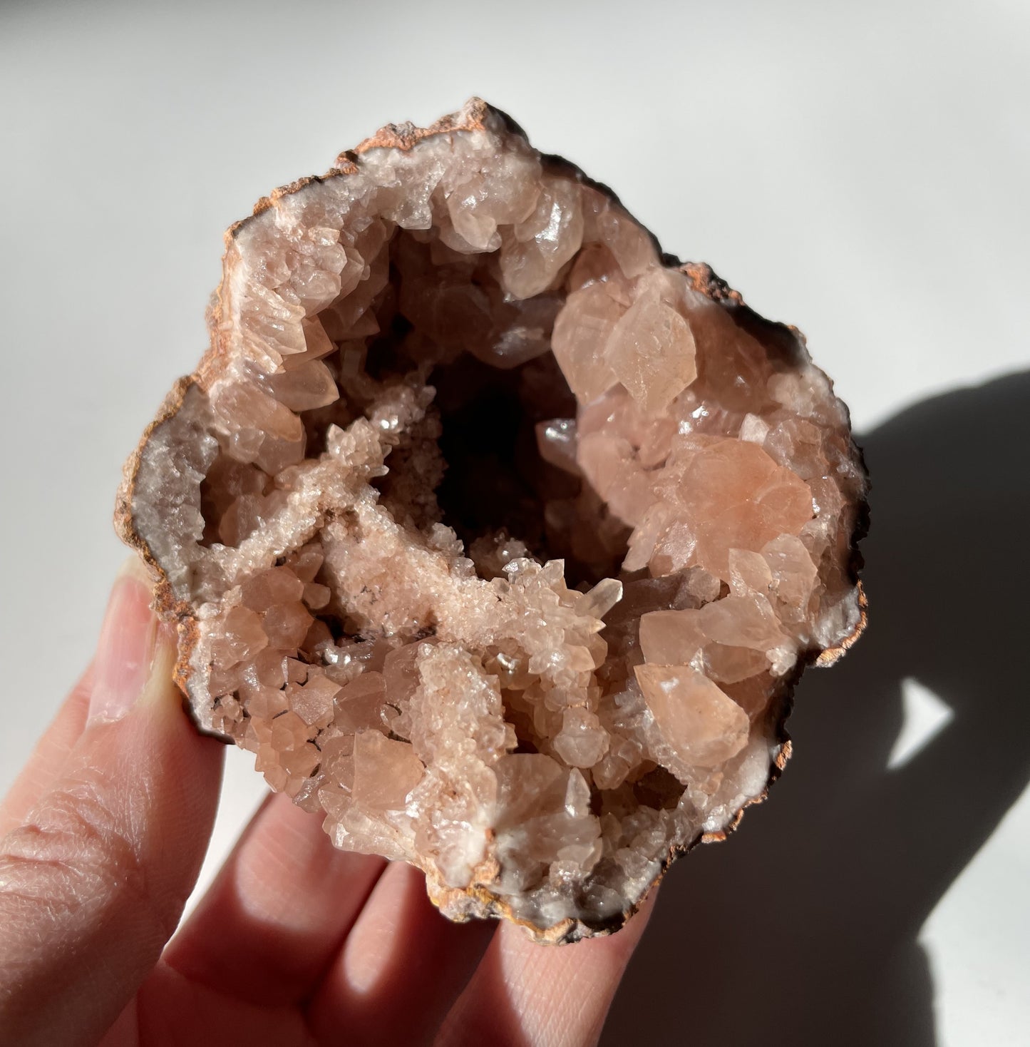 Pink Amethyst Geode - Grade B 004