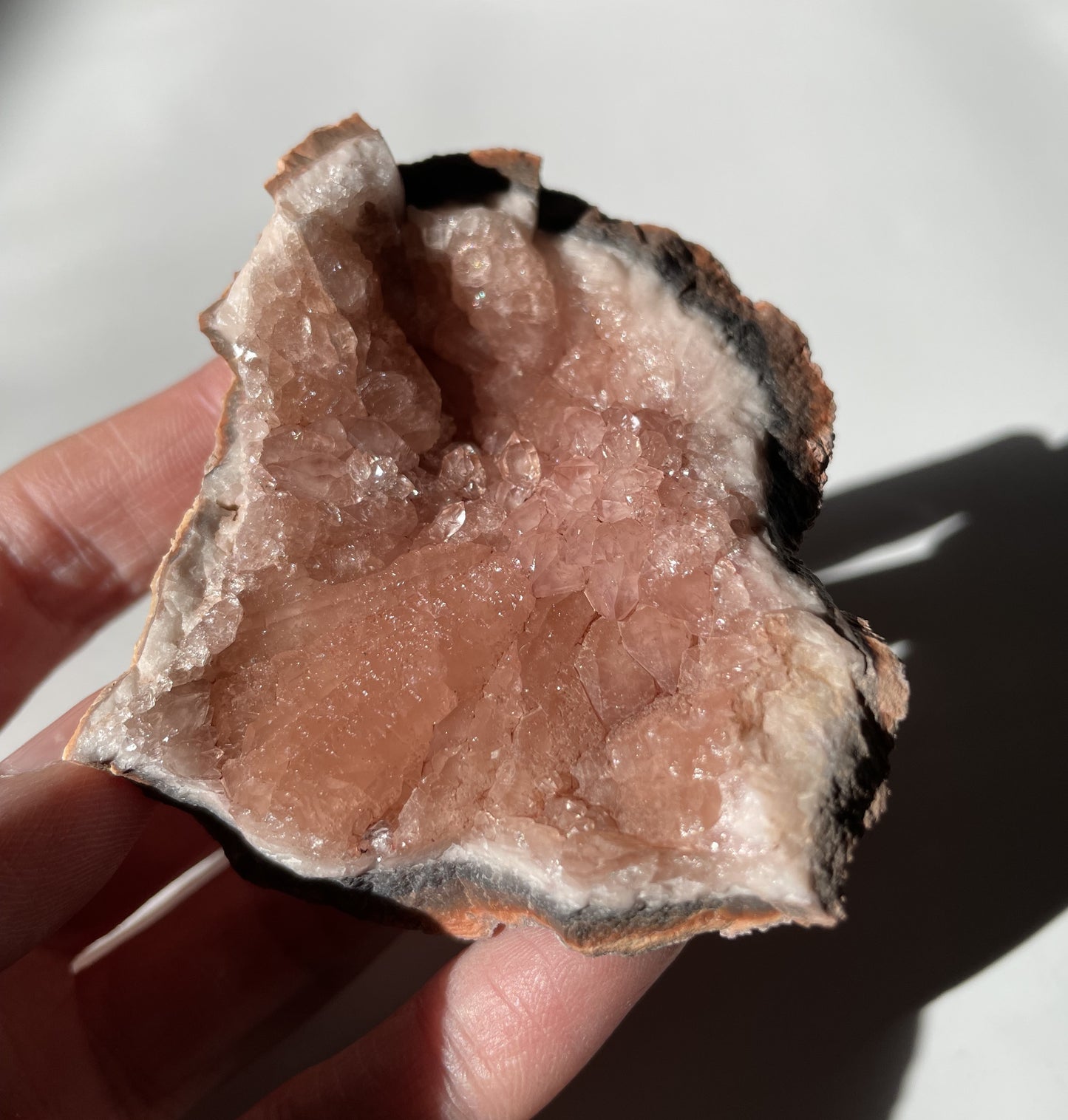 Pink Amethyst Geode - Grade B 014