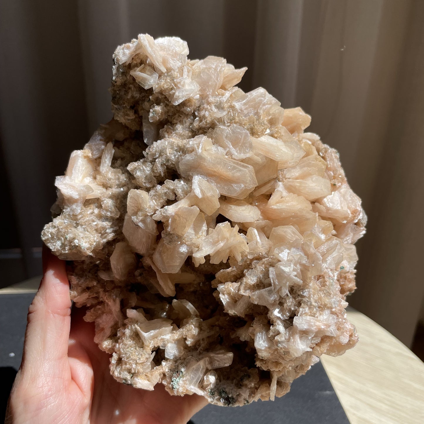 Apophyllite / Stilbite Cluster