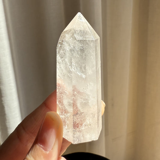 Clear Quartz Tower 1