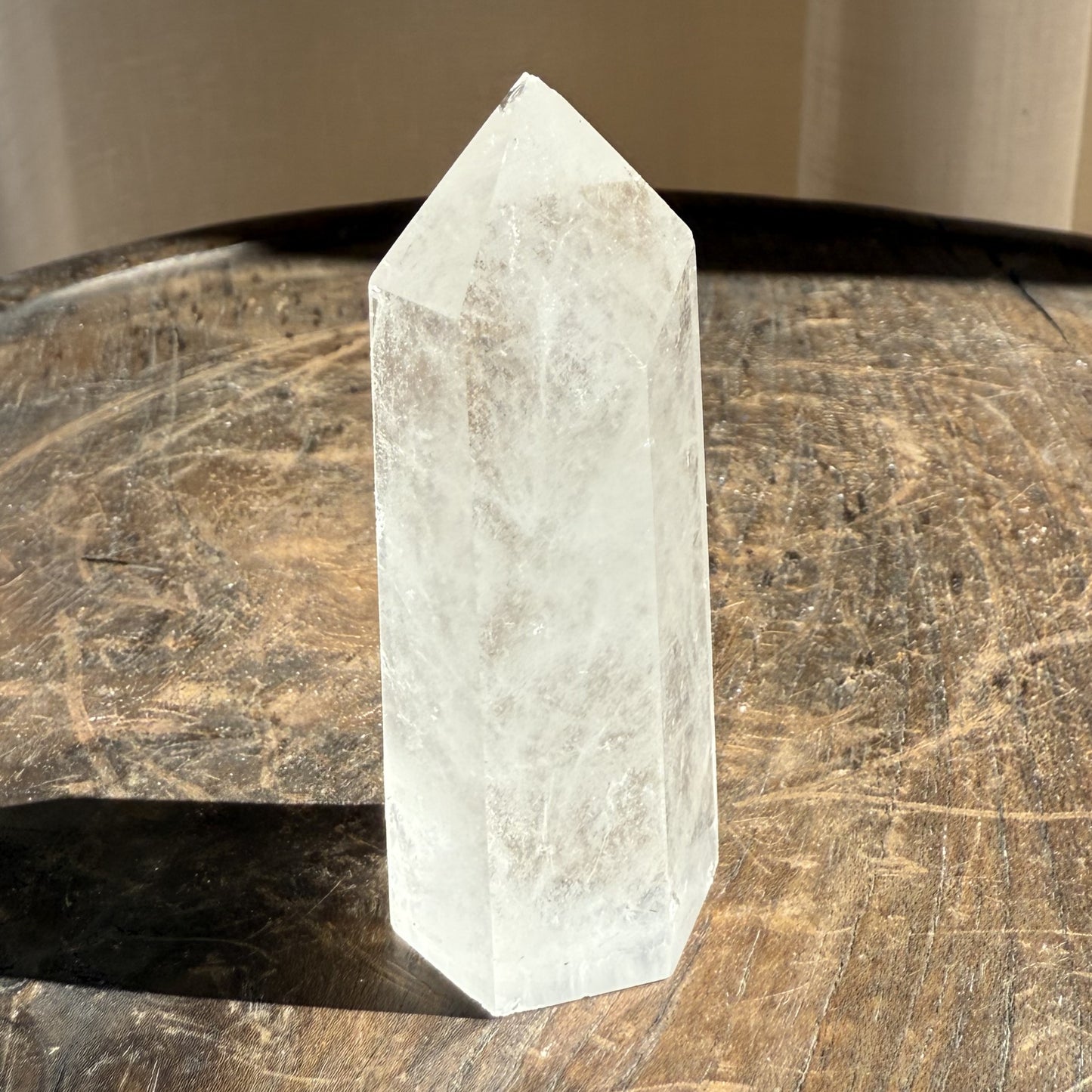 Clear Quartz Tower 2