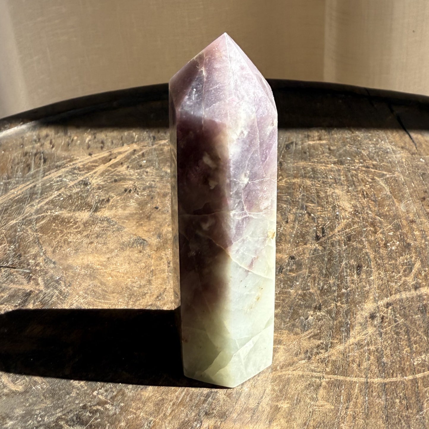 Plum Tourmaline Tower 4