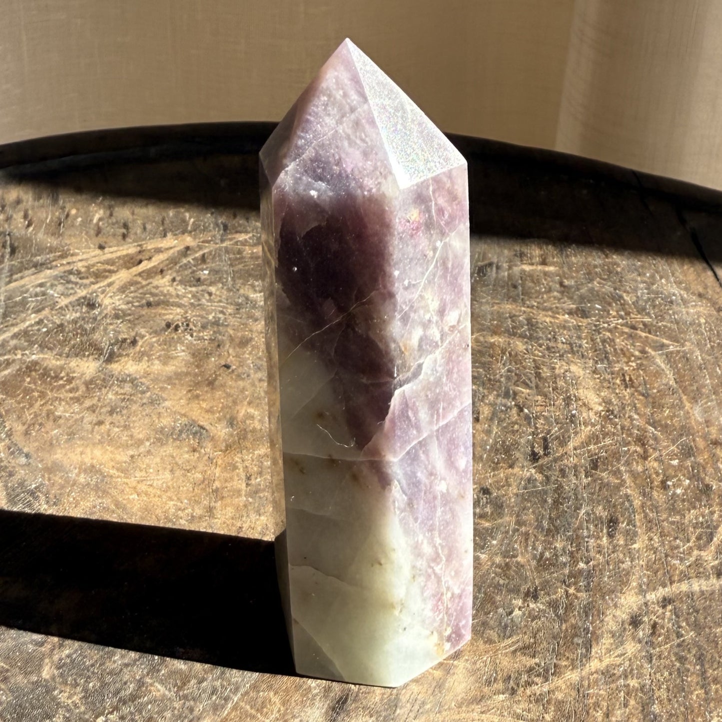 Plum Tourmaline Tower 4
