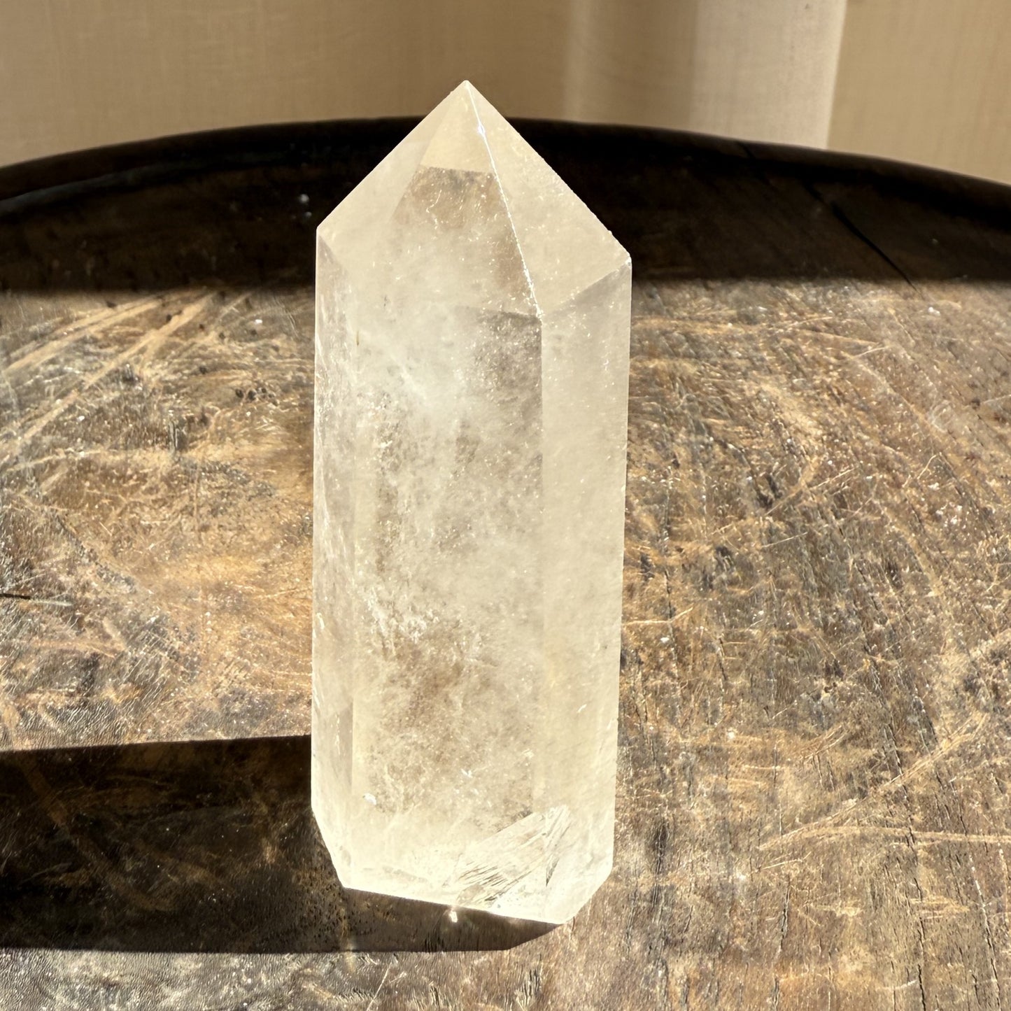 Clear Quartz Tower 3