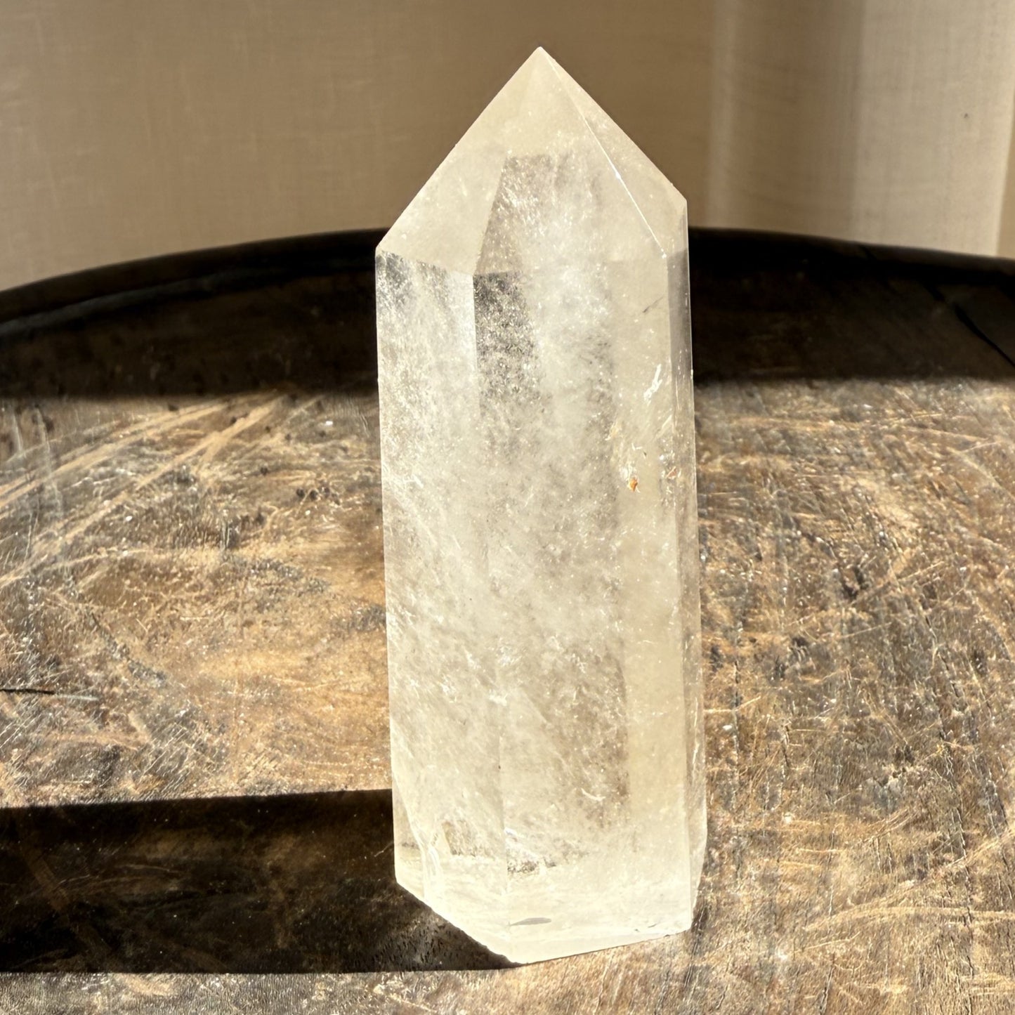 Clear Quartz Tower 3