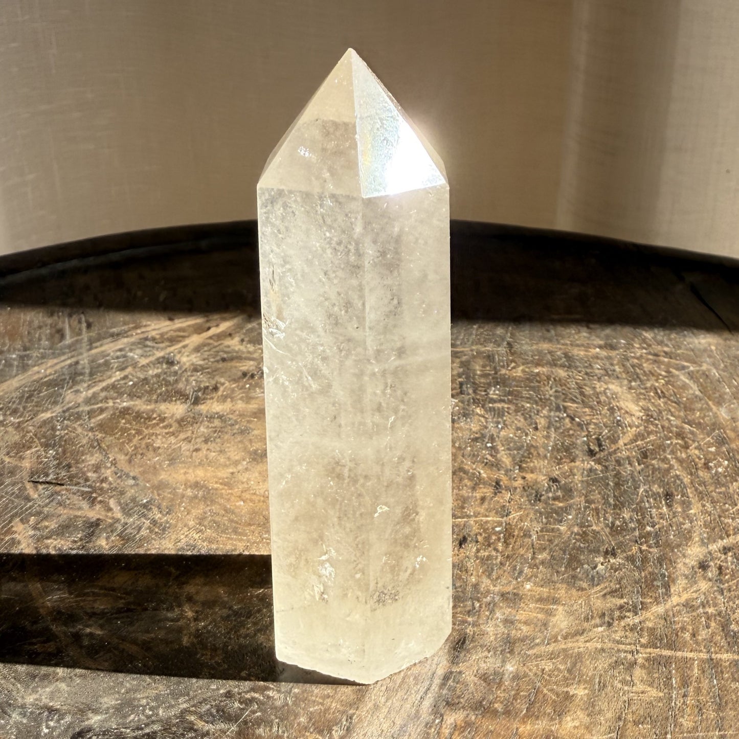 Clear Quartz Tower 3