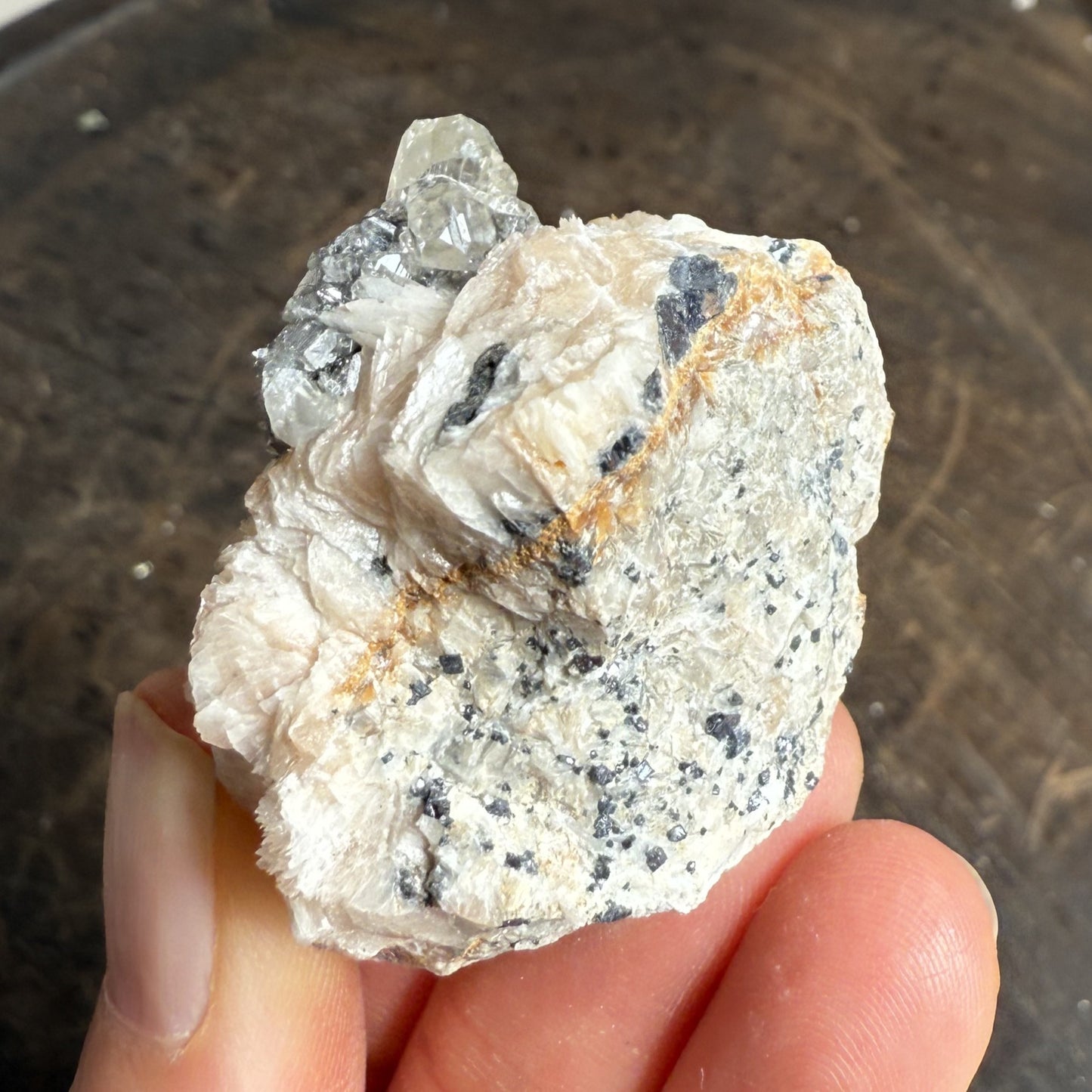 Cerussite Barite Cluster 3