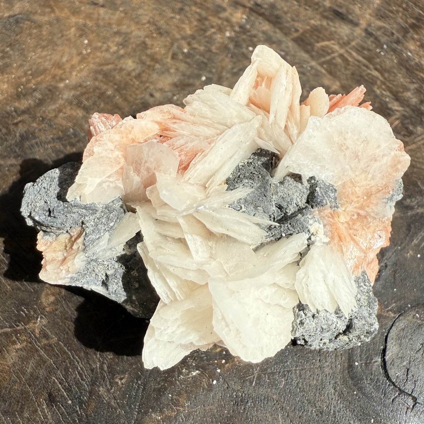 Cerussite Barite Cluster 7
