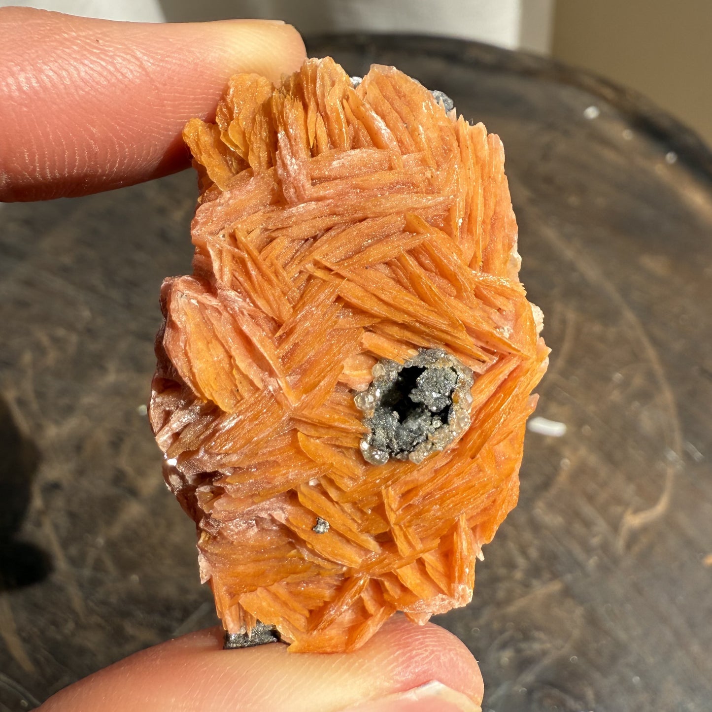 Cerussite Barite Cluster 9