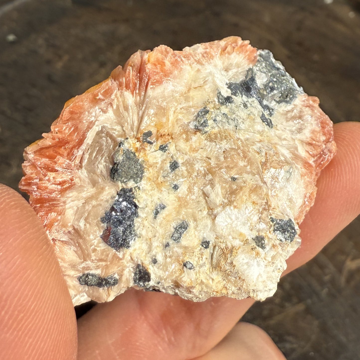 Cerussite Barite Cluster 9