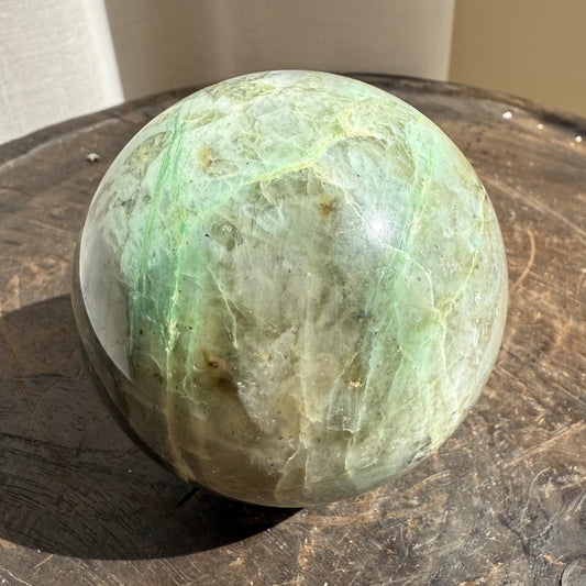 Garnierite - Green Moonstone Sphere