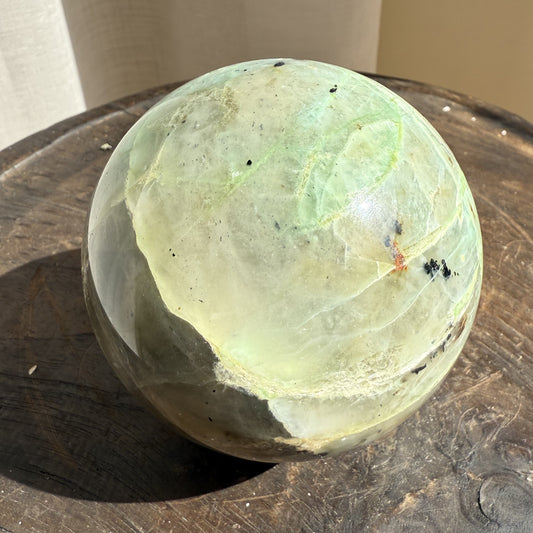 Garnierite - Green Moonstone Sphere