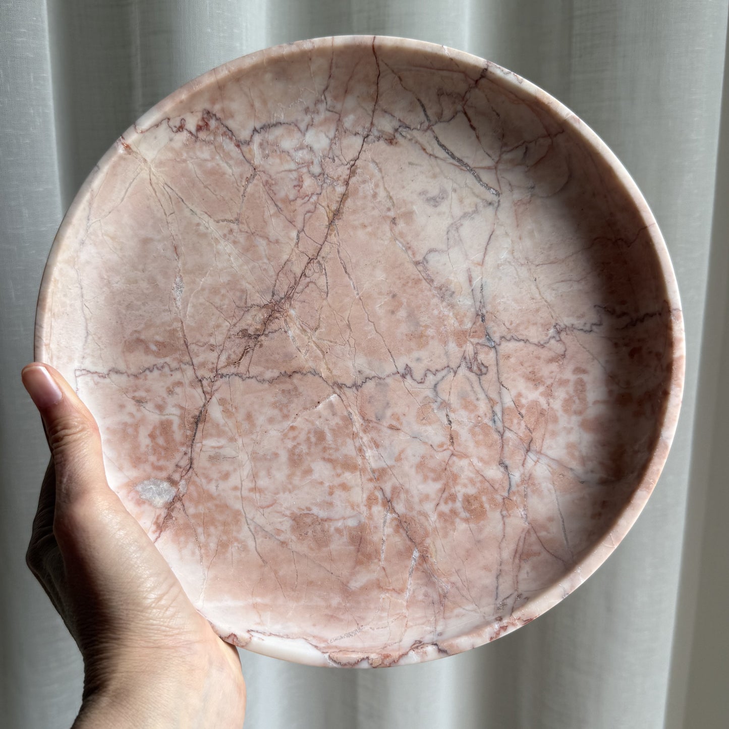 Rose Marble Tray - Round 1