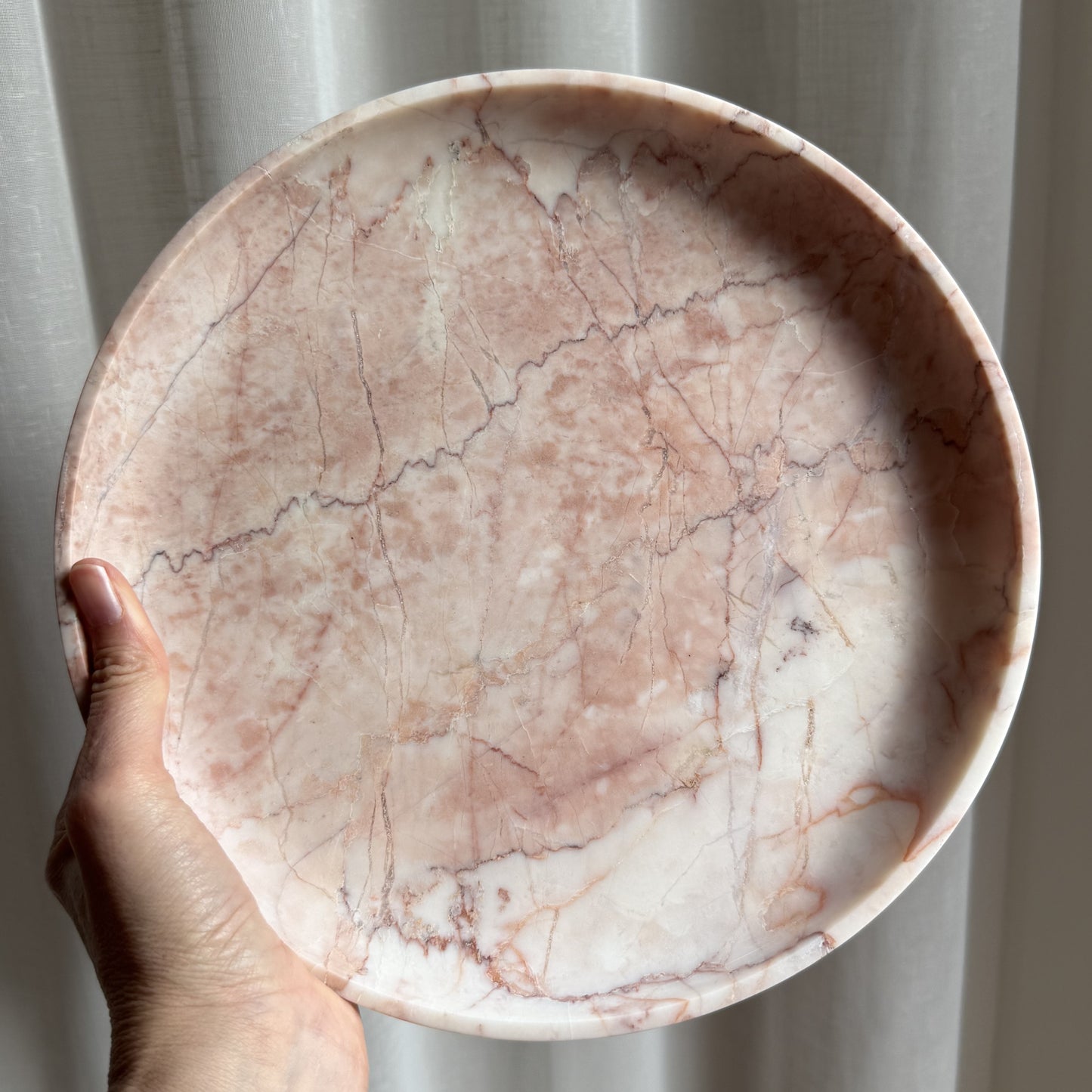Rose Marble Tray - Round 3