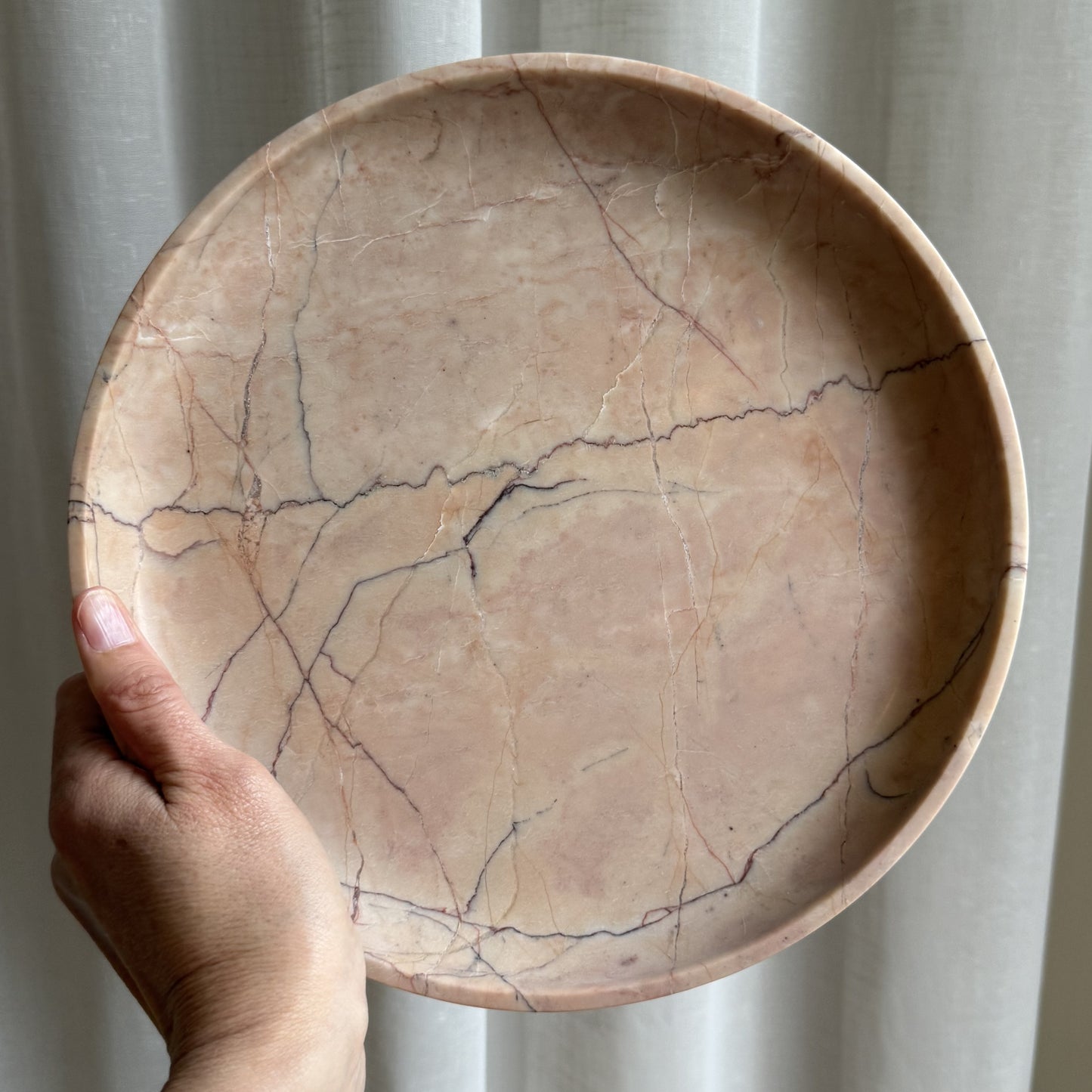 Rose Marble Tray - Round 5