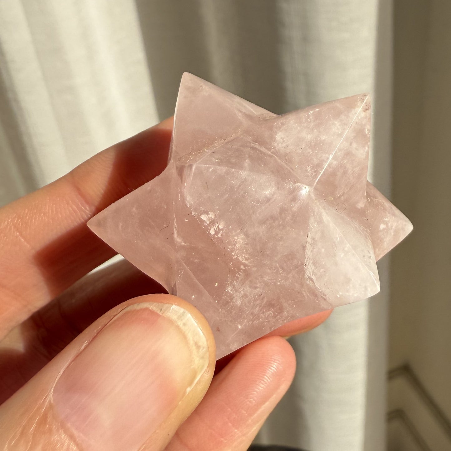 Rose Quartz Star