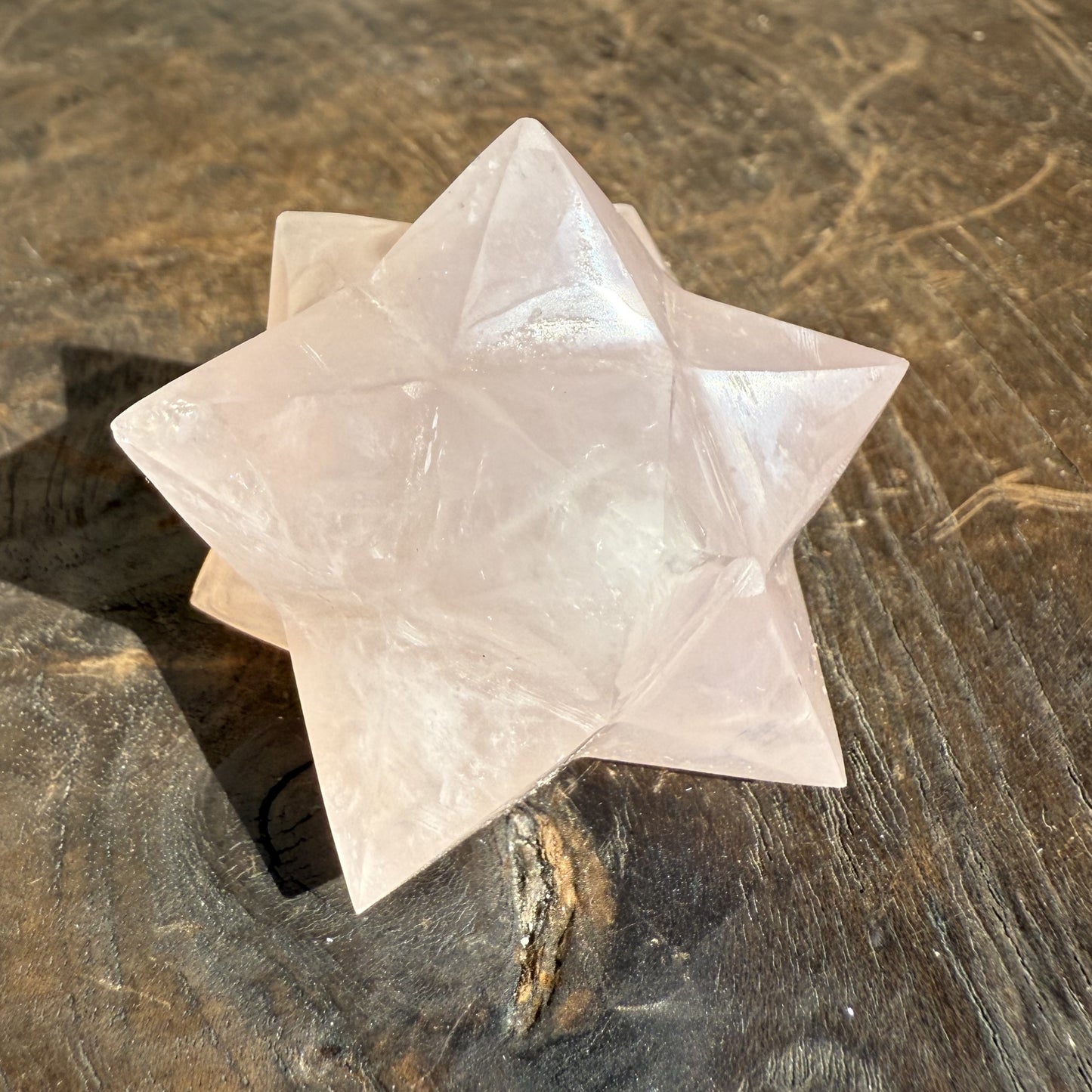 Rose Quartz Star