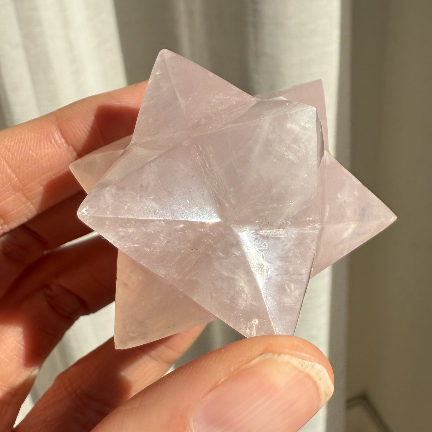 Rose Quartz Star
