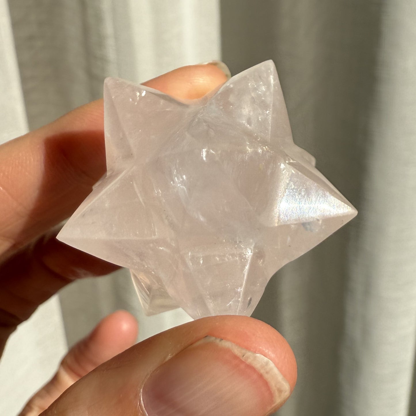 Rose Quartz Star