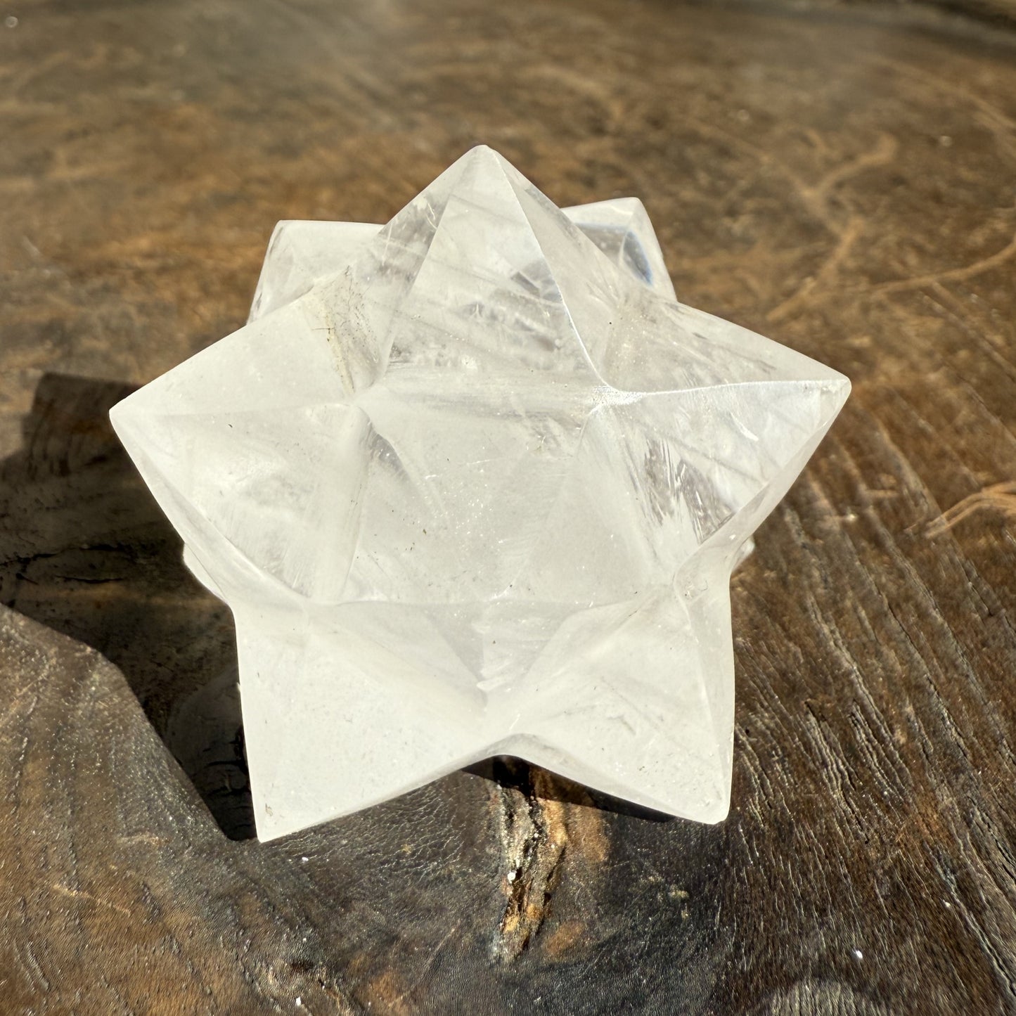 Clear Quartz Star