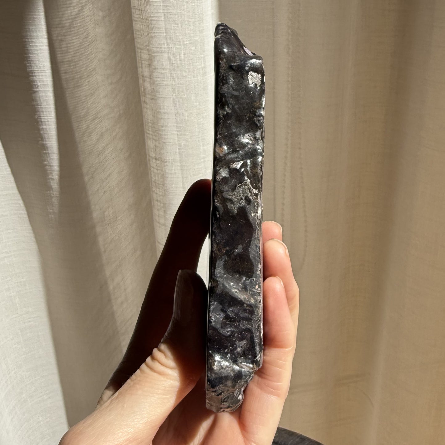 Purpurite Polished Slice  005
